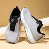 Zapatos de Estilo Nuevo con Hebilla Giratoria y Punta Ancha, Zapatos para Correr en Senderos al Aire Libre para Hombres con Ajuste Ancho, Talla Grande 4E para Pies Anchos, Empeine Alto, para Hombre