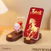 Soporte para Teléfono Little Pony Fufu Mascota para Escritorio Adorno de Artesanía de Resina para Decoración de Buena Fortuna