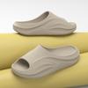 Pantuflas de verano para hombre, sencillas y de moda transfronterizas, nuevas, de EVA, con suela gruesa y suela elevada, sin cordones, para uso exterior.