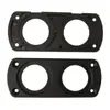 Cargador de Coche Cargador de Coche Accesorios Panel Poroso Combinación/Marco Fijo para Cargador de Coche Agujero Único Doble Agujero Cargador de Coche