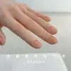 Manicura Práctica Simulación Mano Molde Herramienta Mano Falsa Silicona Mano Falsa Flexible Estante Exhibidor de Uñas Goma Molde Falso