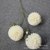 Nueva flor artificial de crisantemo de cabeza grande, decoración de boda de ping pong, bola de espinas, boda, decoración del hogar, vacaciones, bola de cebolla, diente de león, flor de seda