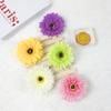 Flores de Crisantemo Simuladas Crisantemo Africano Crisantemo Fulang Cabeza Flor Arreglo Floral de Pared Flor Falsa DIY Ropa con Flor Decoración de Flor de Seda