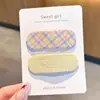 Pinzas laterales estilo dopamina con un toque de alta gama, pinzas delicadas con flecos para niñas, pasadores dulces, pinzas de cocodrilo a la moda