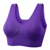 Roupa Íntima Plus Size Yoga Sutiã Esportivo à Prova de Impacto Sem Aro Costas Cruzadas Peça Única Feminina Atacado Roupa Íntima Plus Size Yoga
