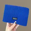 Outono e Inverno Simples Peça Externa Faixa de Cabeça Feminina Moda Head Wrap Faixa de Cabelo de Tricô Prendedor de Cabelo Protetor de Testa Quente Lenço de Cabeça Esportivo