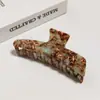 YHJ Nuevo Pinza de Tiburón de Ácido Acético Pinza de Agarre de Alto Color Plato de Baño Cola de Caballo Cabeza Trasera Pinza Francesa para el Cabello Mujeres