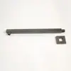 Brazo de Ducha Superior de Acero Inoxidable Tubería Oculta Codo de Tubo Cuadrado para Ducha Cabezal de Ducha Estilo Moderno