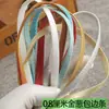 Con accesorios CDS entretela ropa h empalme qipao bloques de color ribete bordado tira de cortina purpurina hepin accesorios 8 ribetes