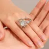 Anillo Giratorio de Plata Tailandesa para la Ansiedad Anillo para el Dedo Índice Multi-Círculo Cuentas de Transferencia Auspicioso Transferencia Moda Coreana Regalo para Novia