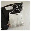 Bolsa de Ombro Grande de Personalidade Estilo Europeu e Americano da Moda Nova Nicho Ins Versátil para Mulheres