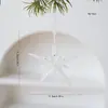 Nuevas Decoraciones Navideñas Decoraciones para Árbol de Navidad Color Champaña Brillo Blanco Acrílico Transparente Estrella Explosiva