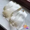Cinta Plateada de Doble Cara Galaxia Brillante Importada de Japón Material para Lazos Accesorios para el Cabello Hechos a Mano DIY Accesorios para Sombrero de Paja