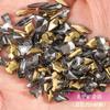 Joias de Manicure Mistas 100 Peças Diamantes de Forma Especial Aurora Phantom Cheio de Diamantes Tempestade de Nova York Manicure Preto Brilhante Fundo de Diamantes