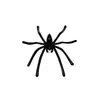 Araña de plástico para Halloween, juguete de broma, araña de simulación, accesorios decorativos, modelo de araña, accesorios de algodón de araña