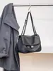 Piel de Vaca de Primera Capa 2026 Otoño/Invierno Nuevo Bolso de Hombro Individual de Cuero Genuino para Mujer Bolso Grande Transfronterizo para Axila Bolso Cruzado