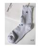 Calcetines Zhuji para mujer de media pantorrilla Algodón Primavera y Otoño rosa oreja de madera sin costuras boca suelta calcetines largos estilo japonés de felpa