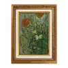 Pintura a Óleo Estilo Natureza Morta Floral Europeu com Moldura Dourada Vintage para Sala de Estar, Hall de Entrada, Hotel e Pousada, Pintura para Pendurar com Moldura, Pintura Decorativa, Arte de Parede