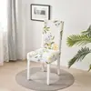 Funda de Silla Universal de una Pieza Simple Personalizada Funda de Taburete Tela Elástica Funda de Silla de Comedor Funda de Respaldo de Silla de Hotel