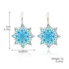 Pendientes de Navidad Europeos y Americanos Set de Pendientes de Navidad Copo de Nieve Campana Pendientes de Navidad Árbol de Navidad Pendientes de Navidad Transfronterizos