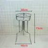 Soporte simple para lavabo, soporte de acero inoxidable para lavabo, de pie, para uso doméstico, estilo rural, tradicional, soporte de pie para lavabo