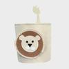 Diy nuevo cubo de almacenamiento de fieltro de dibujos animados para niños cubo de almacenamiento de juguetes dormitorio ropa sucia miscelánea cubo de almacenamiento de animales