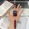 [Pulseira de Relógio] Adequada para Pulseira de Relógio Xiaomi 10Pro, Redemoinho de Glitter Fino Padrão Estrela 9/8Pro Pulseira de Relógio Feminina Brilhante