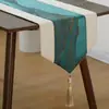 Camino de Mesa Lujo Gama Alta Moderno Mesa de Café Mesa de Comedor Mantel Largo Camino de Cama Toalla para el Pie de la Cama Año Nuevo Tapete para Mesa de Té Mesa de Té Juego de Té