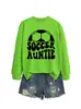 Tía del fútbol Amazon Wish sitio independiente sudadera casual y cómoda de mujer nueva de otoño e invierno de manga larga