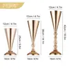 Arreglos florales para mesas de boda en Amazon, accesorios de decoración de bodas, portavelas tipo trofeo de metal, decoraciones de mesa para hotel
