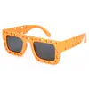 Gafas de Sol Modernas Gafas de Sol para Niños Moda Gafas Anti-UV Montura Cuadrada Gafas de Sol Adelgazantes 131 Rt088