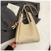 Bolso de Mano de Alta Gama a la Moda para Mujer 2025 Verano Nuevo Estilo Coreano Bolso Cubo de Nicho Bolso Cruzado Sencillo para Madre e Hija