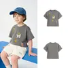[Balaone] Camisetas de Manga Curta Balabala para Meninos e Meninas 2026 Novo Verão Algodão Puro Estilo Americano Estampadas