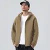 Venda Direta da Fábrica Jaquetas Masculinas de Lã Polar Outono e Inverno Cardigan com Capuz de Lã Sweatshirts para Uso ao Ar Livre