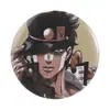 Insígnias de Lata de Personagens de Anime Japonês, Mercadoria Bidimensional, Decorações para Mochila de Estudante, Broches
