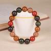 Cuentas de incienso cuentas sueltas fábrica hecha a mano al por mayor cinco caras oro madera agua fuego tierra especia natural joyería DIY cuentas de incienso