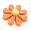 Pequena resina fresca Margarida girassol de duas cores coreano telefone móvel shell material de beleza diy acessórios de cabelo das crianças