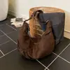 Bolso Retro de Axila Transfronterizo Bolso Plegado Tipo Empanadilla Nuevo Estilo Coreano para Mujer Otoño e Invierno 2025 Bolso de Hombro Bolso Cruzado de Moda