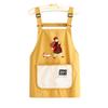 Delantal de Cocina de Dibujos Animados para Cocina Casera Delantal para Adulto Ropa de Trabajo Nueva Transpirable Estampado Antifouling Catering Especial para Mujeres