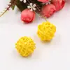 Accesorios para Difusor de Aroma de Bola de Ratán Hecha a Mano Decoración Navideña Accesorios para Difusor de Aroma sin Llama Palitos Volatilizadores Diámetro 3CM Núcleo de Ratán Bola de Ratán