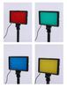 Luz LED portátil de luz cálida blanca, luz de relleno para transmisiones en vivo, luz externa para grabación de video, según luz de iluminación plana, luz para fotografía