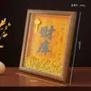 Adorno de Marco de Tesoro Año Nuevo Doce Animales del Zodiaco Llaves Traen Riqueza y Tesoro, Oficiales Celestiales Bendicen la Posición de la Riqueza, Decoración de Mesa Regalo para Pedir Bendiciones