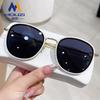 Nuevas Gafas de Sol de Montura Completa de Moda 2026 para Hombres con Caras Grandes, Estilo Coreano Adelgazante, Protección UV, Gafas de Sol Populares en Línea para Mujeres