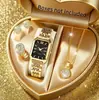 Reloj de Pulsera Popular para Mujer Shein Marca de Venta Caliente Europea y Americana Cadena de Aleación Reloj de Moda en Stock