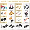 Conector XT60 ignífugo V0 de alta temperatura de baja resistencia para batería de modelo de aeronave, juego macho y hembra XT60