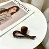 Presilha de Cabelo Abalone Cor Série Tartaruga Acrílico 9cm para Mulheres, Venda Direta do Fabricante, Presilha Tubarão Estampa Leopardo, Acessório de Cabelo Elegante