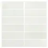Adhesivos de Azulejo Decorativos para Colgar en la Cocina, Diseño Grueso Tridimensional Autoadhesivo, Rayas Verticales, Sencilla Renovación, Pegatinas de Renovación