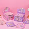 Livro de Adesivos de Vestir de Bolso Adesivos Fofos de Desenho Animado Princesa Adesivos de Vestir Personagem de Menina Adesivos de Material Cultural e Criativo