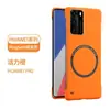 Capa para Celular Huawei P40 Novo Produto Absorção Magnética Sem Bordas Adequada para P40 Pro Resistente a Quedas Pro Capa Protetora Ultrafina Rígida