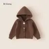 Colección de Suéteres para NiñosSuéter de Punto Suave y Acogedor para Niño Pequeño, Tejido de Punto Rayado para Bebé, Suéter para Niño con Manga Raglán